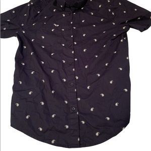 Hollister short sleeve button up